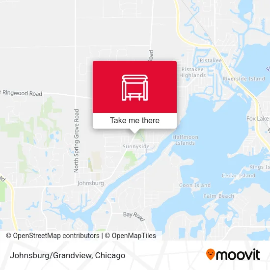 Johnsburg/Grandview map