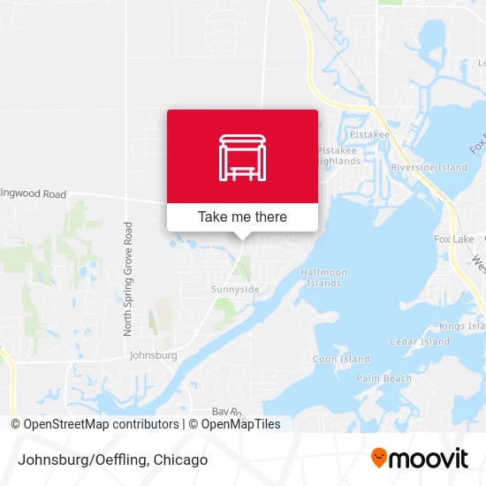 Johnsburg/Oeffling map