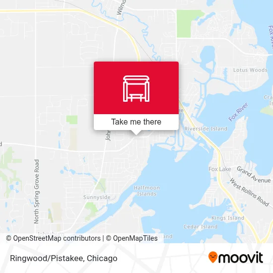 Ringwood/Pistakee map