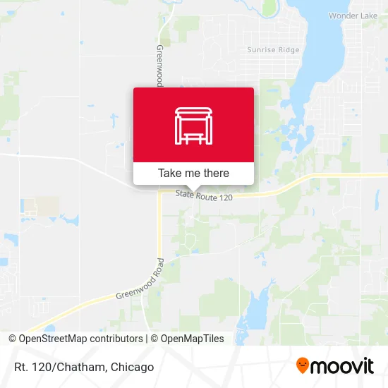 Rt. 120/Chatham map