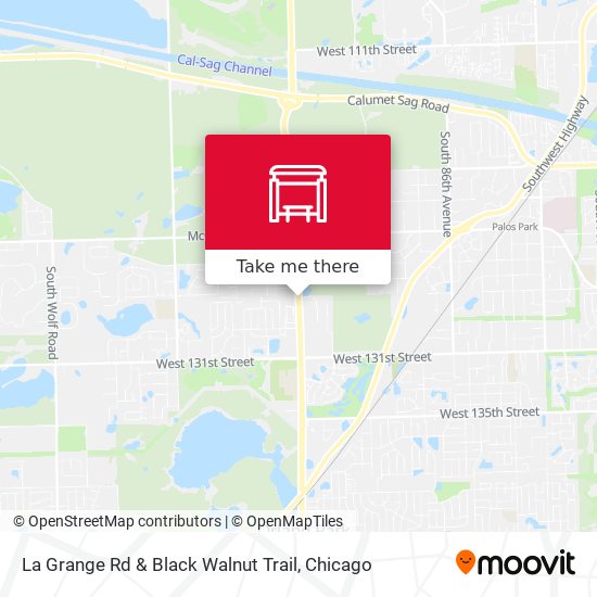 La Grange Rd & Black Walnut Trail map