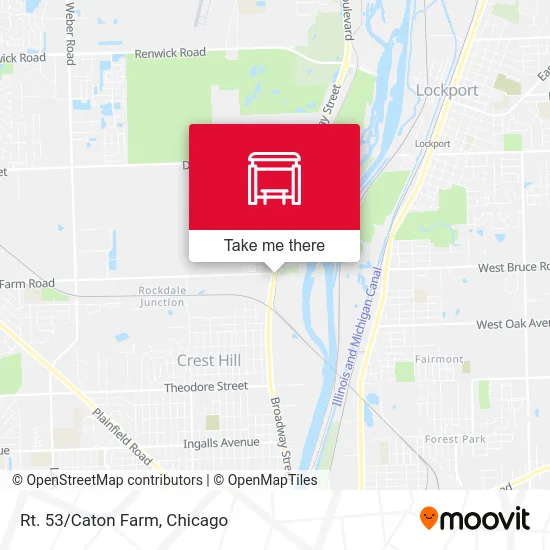 Rt. 53/Caton Farm map