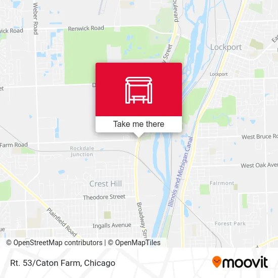 Rt. 53/Caton Farm map