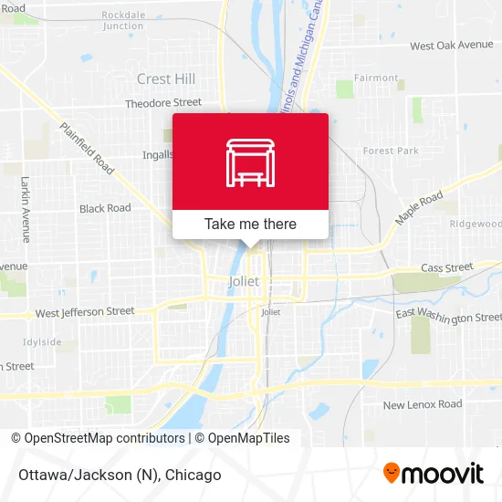 Ottawa/Jackson (N) map