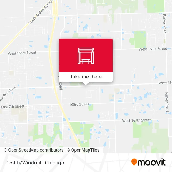 159th/Windmill map