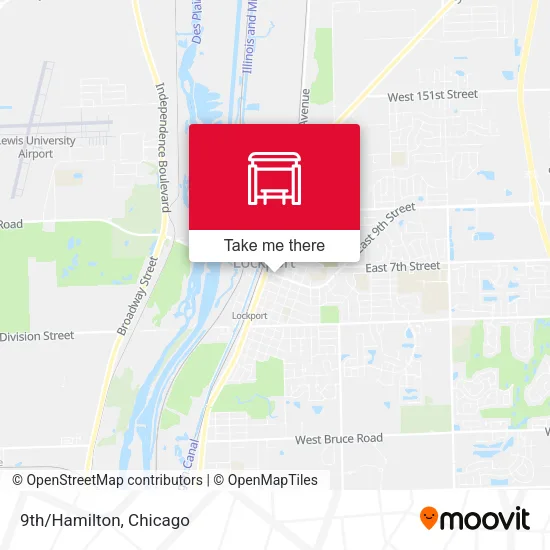 9th/Hamilton map