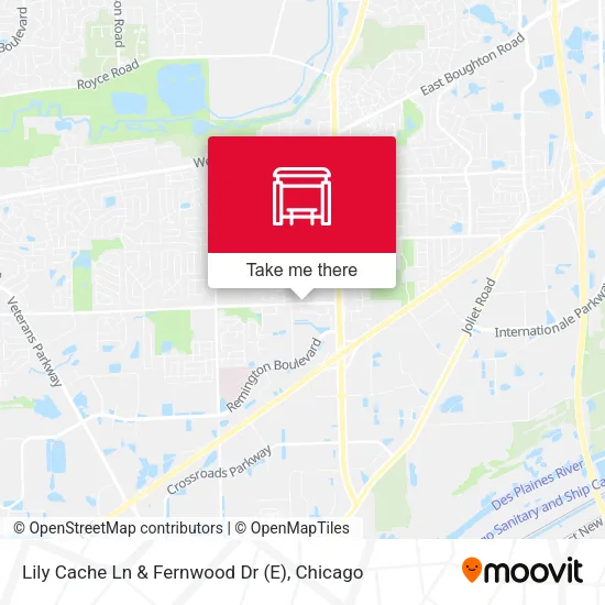 Lily Cache Ln & Fernwood Dr (E) map