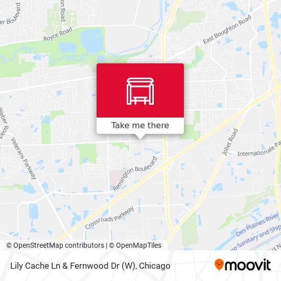 Lily Cache Ln & Fernwood Dr (W) map