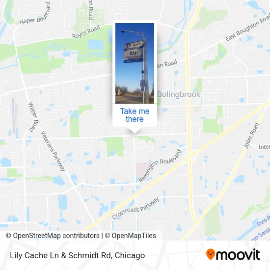 Lily Cache Ln & Schmidt Rd map
