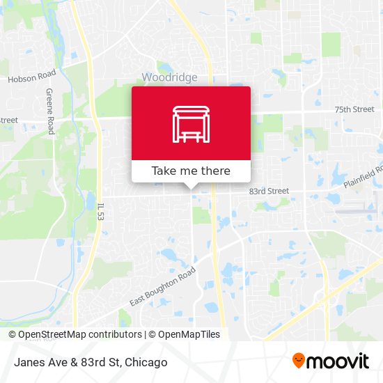 Mapa de Janes Ave & 83rd St