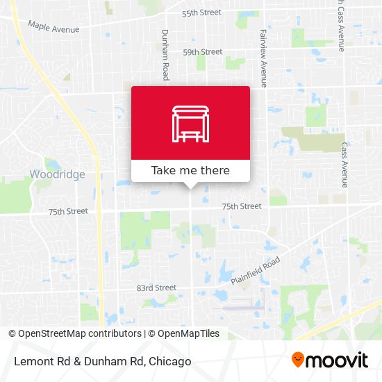 Mapa de Lemont Rd & Dunham Rd