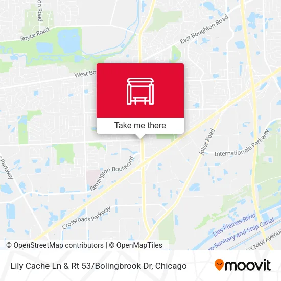 Lily Cache Ln & Rt 53 / Bolingbrook Dr map