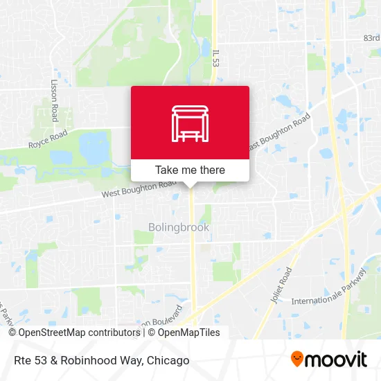 Mapa de Rte 53 & Robinhood Way