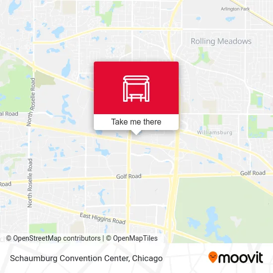 Schaumburg Convention Center map
