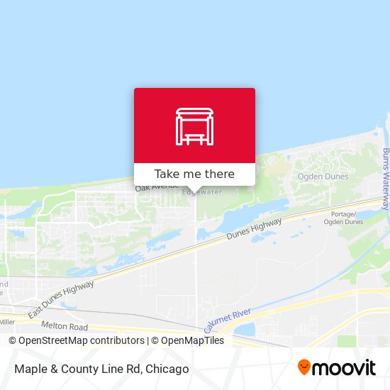 Mapa de Maple & County Line Rd