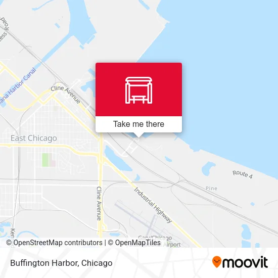 Buffington Harbor map