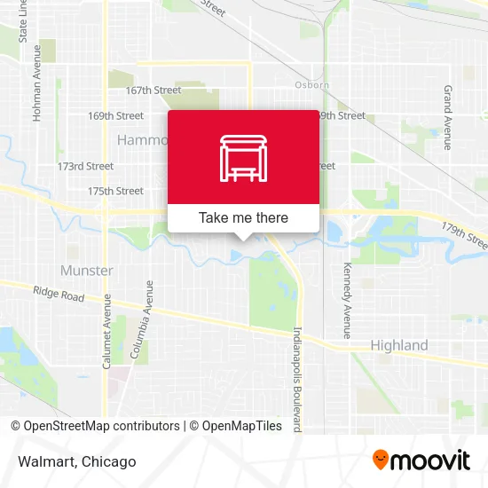 Walmart map