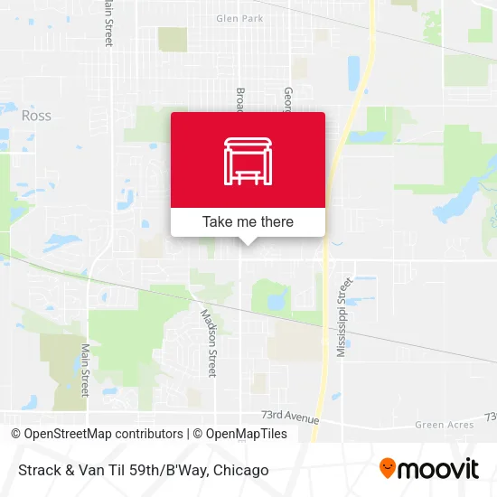 Strack & Van Til 59th/B'Way map