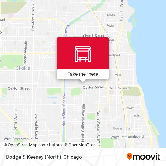 Dodge & Keeney (North) map