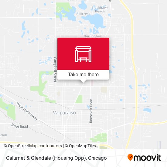 Calumet & Glendale (Housing Opp) map