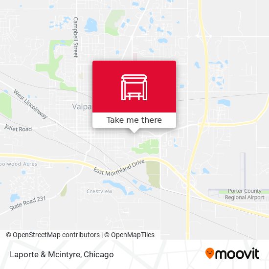 Mapa de Laporte & Mcintyre