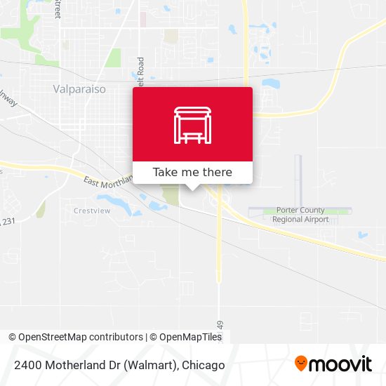 2400 Motherland Dr (Walmart) map