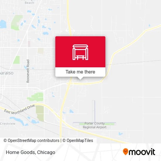 Home Goods map