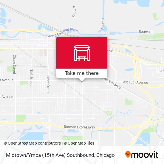 Midtown / Ymca (15th Ave) Southbound map