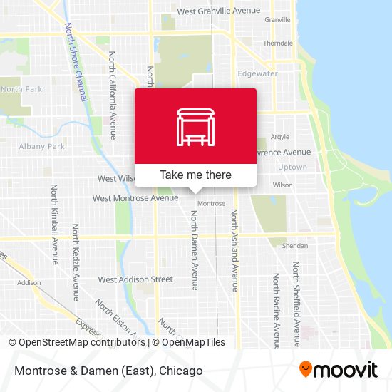 Mapa de Montrose & Damen (East)