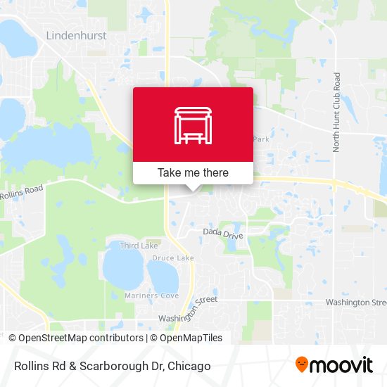 Mapa de Rollins Rd & Scarborough Dr