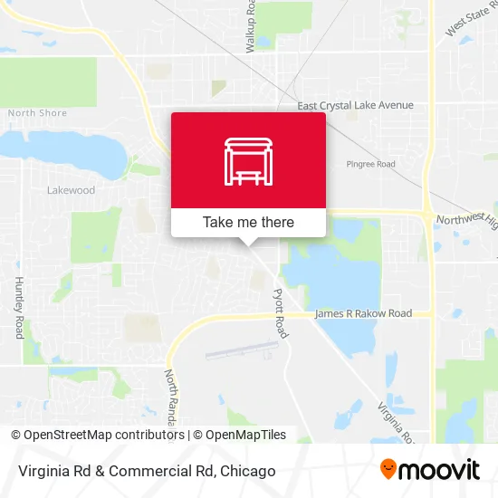 Virginia Rd & Commercial Rd map