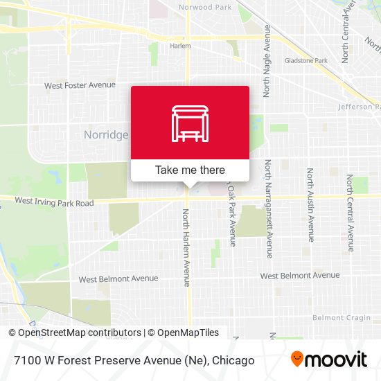 7100 W Forest Preserve Avenue (Ne) map