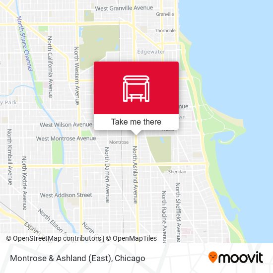 Montrose & Ashland (East) map