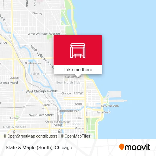 State & Maple (South) map