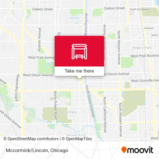 Mccormick/Lincoln map