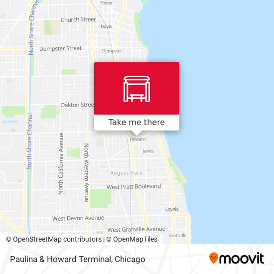 Paulina & Howard Terminal map