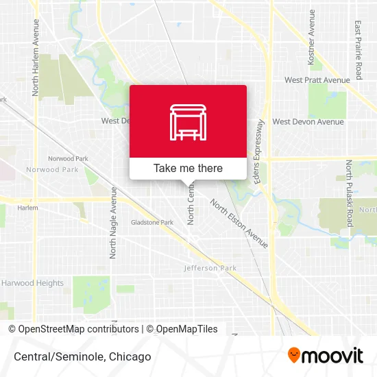 Central/Seminole map