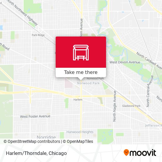 Mapa de Harlem/Thorndale