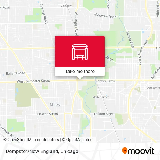 Dempster/New England map