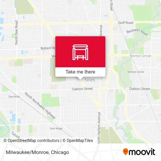 Milwaukee/Monroe map