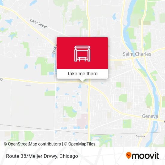 Route 38/Meijer Drvwy map