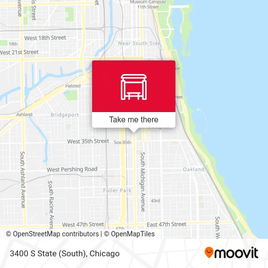 3400 S State (South) map