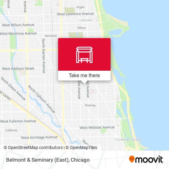 Belmont & Seminary (East) map