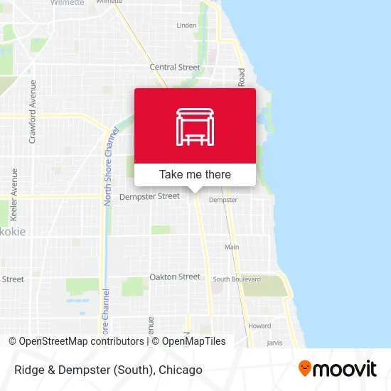 Mapa de Ridge & Dempster (South)