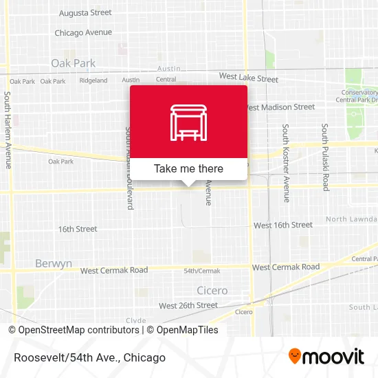 Roosevelt/54th Ave. map