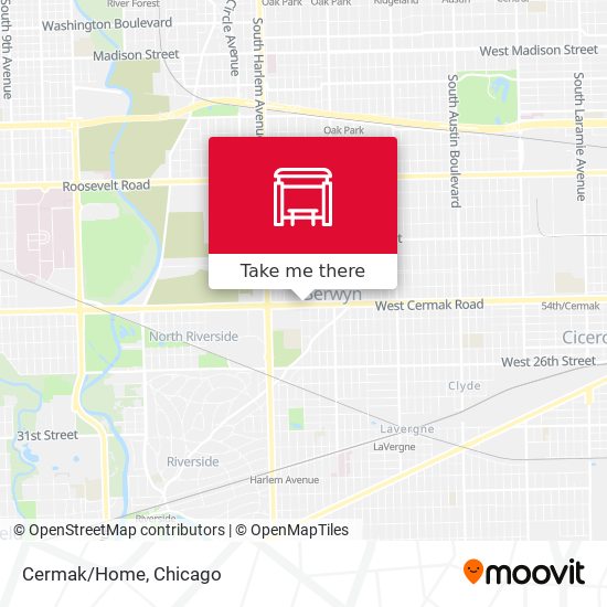 Cermak/Home map