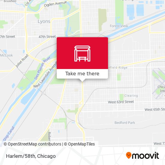 Mapa de Harlem/58th