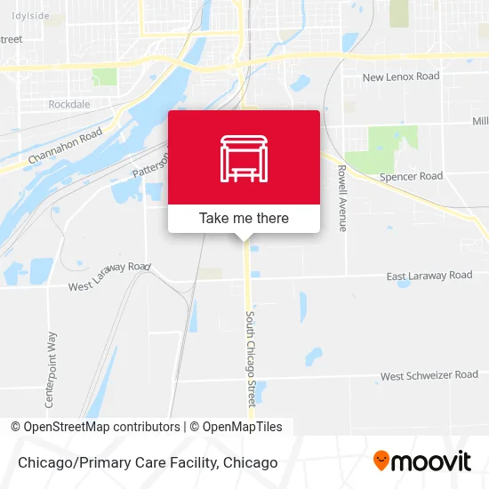 Chicago/Primary Care Facility map