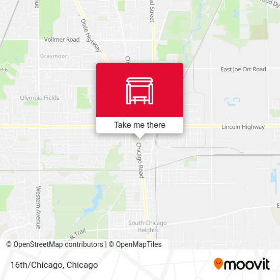 16th/Chicago map