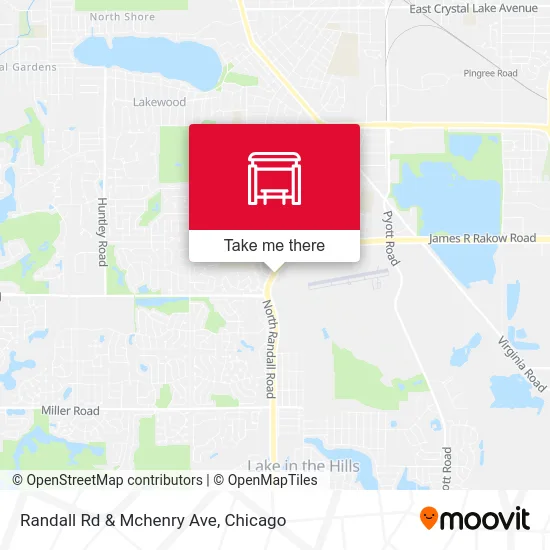 Randall Rd & Mchenry Ave map
